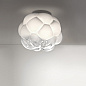 F21E02 71 Fabbian Cloudy PL LED L led потолочный светильник глянцевый белый — фото 1