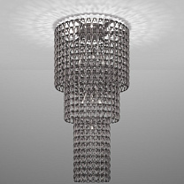 МИНИ-ПОТОЛОЧНЫЙ СВЕТИЛЬНИК CA3 CRYSTAL BLACK NICKEL GLOSSY CHROME E27 CE