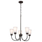 Erma 24" 5 Light Chandelier Olde Bronze люстра 52443OZ Kichler