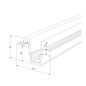Шинопровод Slim Magnetic Elektrostandard a063990 — фото 5