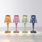 09140VE Kartell Battery TL настольный светильник аккумуляторный зелёный — фото 1