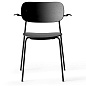 71145-004514 Audo Copenhagen Co Chair Обеденный стул Co, черный, стальной, с подлокотником — фото 2