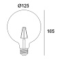 LED FILAMENT GL125 E27 6W 2700K Delta Light лампа — фото 1