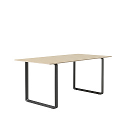 70TAB170A0801 Muuto 7070 обеденный стол массив дуб черный 85x170 см