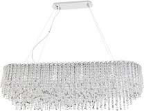 Люстра подвесная Stilfort Rain of Crystal 2187/09/13PL, Дымчатый/Прозрачный; Хром