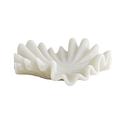 9234 Arteriors Flora декоративная композиция из изогнутых белых элементов