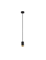 Sandy Black & Gold Aluminium LED GU10 1x10 Watt 100-240Volt IP20 Bulb Excluded D: 5.9 H: 160.8 cm