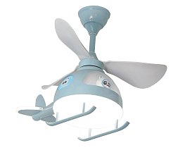 Люстра Kink Light Амби голубой 07419,05