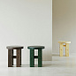 608221 Normann Copenhagen Fyr Табурет из сосны, темно-коричневый — фото 5