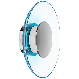 809025 Lightstar Celesta потолочный светильник с рифленым стеклянным плафоном янтарного оттенка