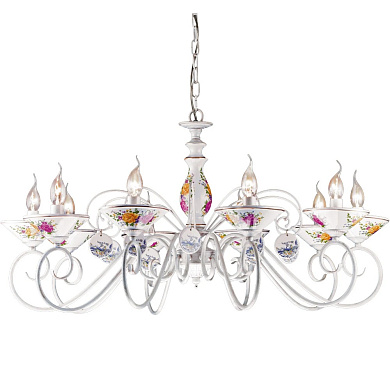 Подвесная люстра Arte Lamp FIORATO A2061LM-10WG