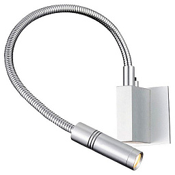 808619 Lightstar Muro настенный светильник с гибкой стойкой и цилиндрическим плафоном хром