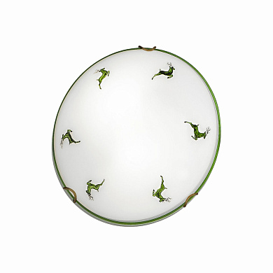 потолочный светильник с рифлёным плафоном