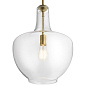 Everly 19.75" 1 Light Bell Pendant Clear Glass Natural Brass подвесной светильник 42046NBR Kichler — фото 2