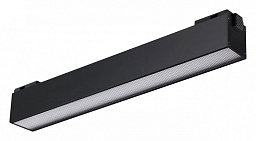 358520 Novotech Kit track магнитный трековый светильник линейной формы черного цвета для системы 48V