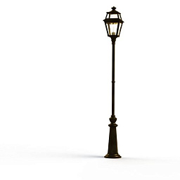 148008009 Roger Pradier Place Des Vosges уличный фонарный столб золотистого оттенка с металлическим корпусом и стеклянными вставками