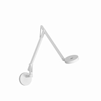 String W2 Mini DWT настенный светильник с регулируемым кронштейном серебро; матовый белый