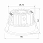 Встраиваемый точечный светильник Light LED 3001 Elektrostandard a058920 — фото 3
