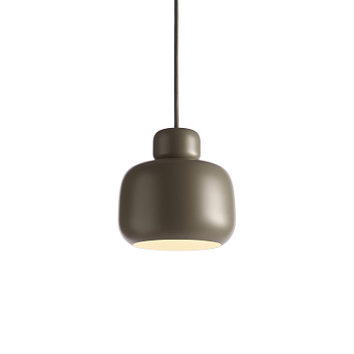 Stone pendant Small Taupe Woud, подвесной светильник