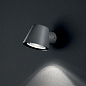 091525 Ideal Lux GAS AP1 ANTRACITE настенный светильник (бра) антрацит — фото 1