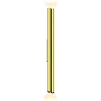 Настенные светодиодные светильники Led technology LOGIC WALL 2 Q550 20.30 WB латунь