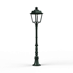 150029059 Roger Pradier Place Des Vosges Evolution садовый фонарь на стойке с куполообразным плафоном серого оттенка