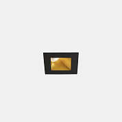 Downlight Play Deco Asymmetrical Square Fixed 11.9W 3000K CRI 90 18.8º PHASE CUT Gold/Black IP54 1089lm