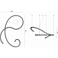 Люстра Rotaliana Squiggle H5 — фото 3