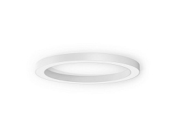 P08201.120.0402 Panzeri Silver ring потолочный светильник с широким кольцом и мягким свечением