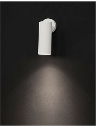 821602 Nova Luce Dexter настенный светильник с поворотным корпусом и точечным световым потоком белого цвета