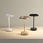Аккумуляторная настольная лампа Astro Lighting Halo Portable матовый чёрный — фото 10