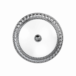 Kolarz MILADY 0298.13.5 потолочный светильник хром белый ø40cm высота 11cm 3 лампы e27