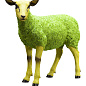 38134 Деко Статуэтка Овца Цвет Зеленый Kare Design