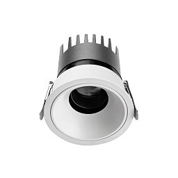 4788-1C Favourite Headset бело-чёрный влагозащищённый врезной спот 75 мм, IP65
