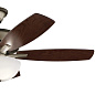 52" Terra Select Fan Burnished Antique Pewter люстра-вентилятор 330347BAP Kichler — фото 2