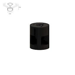 A752106L Arte Lamp OPTIMA-ACCESSORIES стойка одноуровневая угловая
