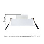 A2167PL-1WH Arte Lamp Tarf точечный встраиваемый светильник GU10 1х35W — фото 5