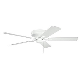 330020MWH Kichler Basics люстра-вентилятор белого цвета с классическими лопастями