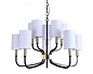 Люстра Newport Darina 35210/C black+brass — фото 2