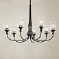 Melis 7 Light Chandelier Black люстра 52469BK Kichler — фото 2