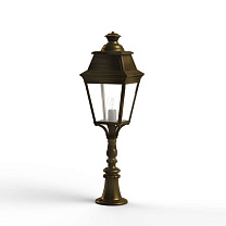 Avenue 3 N° 6; Clear glass E27 105W; Gold patina