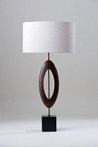 Copper shown with 18 Straight Oval in Natural Linen with Cream Card lining