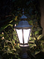 Pristine White Gold Traditional Cast Aluminium Small Gate Light уличный светильник FOS Lighting 3199-WhiteGold-S-GL1