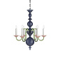 Eugene Glass arm Small Chandelier люстра Preciosa Lighting EUGES-CHA-PRC-1001