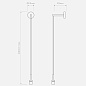 Подвесной светильник Astro Lighting Wall Pendant матовый черный — фото 5
