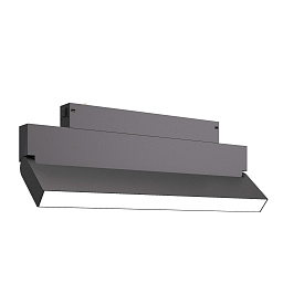 ST685.436.18 ST-Luce Skaylayn 220v магнитный трековый светильник прямой черный с линейным излучателем для трека 230V