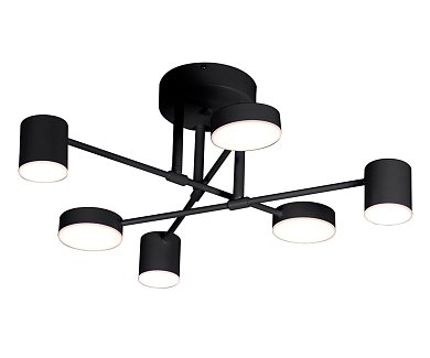 Люстра Kink Light Мекли черный 07649-6D,19(4000K)