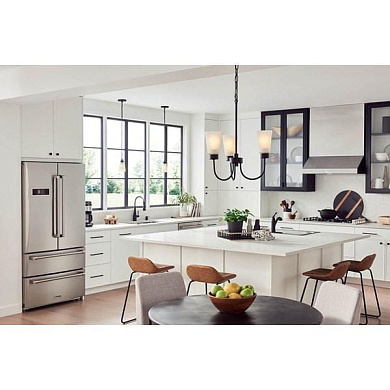 Erma 18" 3 Light Chandelier Black люстра 52442BK Kichler