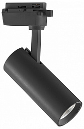 228247 Lightstar Volta трековый прожектор черного цвета с узким отражателем для однофазного шинопровода