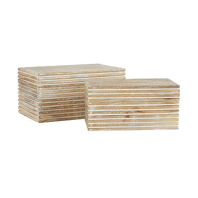 4296 Trinity Small Boxes, Set of 2 Arteriors Natural Wonders